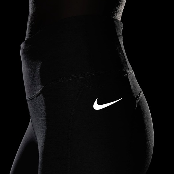 NWT!Nike Epic fast Mid-Rise Running Leggings grey XS - Picture 3 of 14